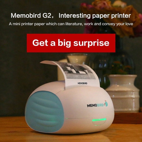 Accessories - Memo Bird Printing Machine Pink
